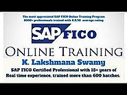 SAP FICO Online Training By The experienced Tutor