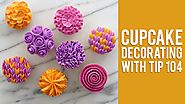 How to Decorate Buttercream Flower Cupcakes