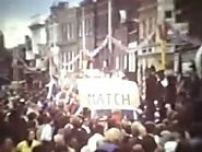 GB Foam Vans at the 1977 Queen's Jubilee Street Procession in High Wycombe (42 seconds in)