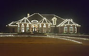 Christmas Lights Installation By One of The Best Landscaping Companies in Lake Charles LA - Lawn Care Company