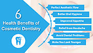 6 Health Benefits of Cosmetic Dentistry