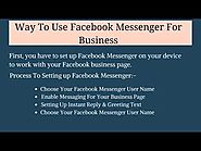 How Can I Use Facebook Messenger For Business