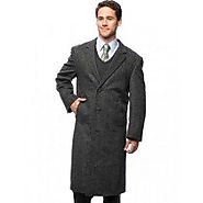 Herringbone Overcoat- Perfect Outerwear For Winter Season