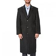 Look Gentlemen With Mens Overcoat With Fur Collar