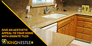 Give An Aesthetic Appeal To Your Home With Granite Tiles