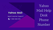 Yahoo Mail Help Desk