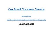 Cox Email Customer Service Quick and Reliable Service for Email