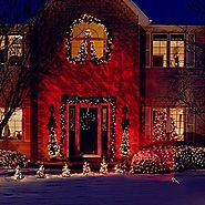 CM-Light Christmas Decoration Lights Outdoor Indoor Waterproof Flame Projector Kaleidoscope Light Shower Christmas Tr...