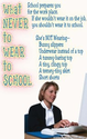 (c04) Poster #195- Job, Dress Code School Poster