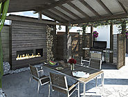 Flare - Linear Outdoor Fireplaces - Flare Fireplaces