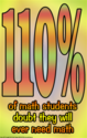 (d36) Poster #327- Funny Middle and High School Math Poster to Motivate Students