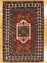 Hagop’s collection of Caucasian antique rugs