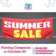Unveiling Excellence: Why 704 Sign Printing Reigns Supreme among Charlotte NC Printing Companies