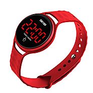 Men Women Digital Sport Running Watch Simple Outdoor Casual Waterproof Electronic Watches with Touch Screen LED Wrist...