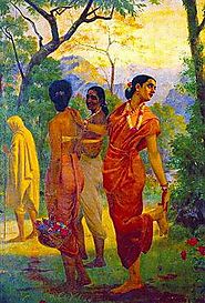 Shakuntala by Raja Ravi Verma