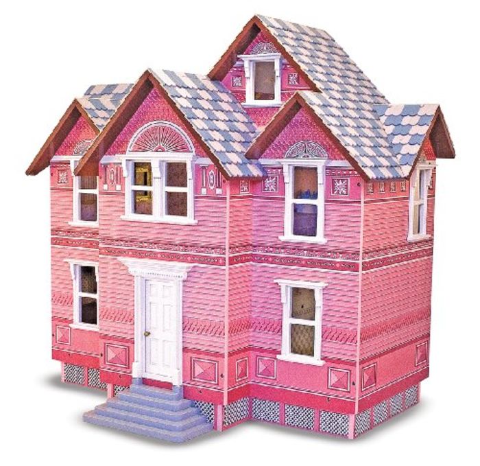 melissa and doug dollhouse with keys