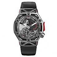 AAA Replica Hublot Techframe Ferrari 70 Years Tourbillon Chronograph Titanium Watch 408.NI.0123.RX