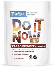 TruVibe 100% Organic Raw Cacao Powder