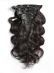 Curl Clip in Hair Extensions