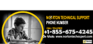 Norton Phone Number 1-855-675-4245 | technical help