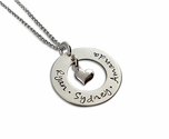 Mothers Necklace with Kids Names