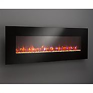 Outdoor Great Room GE-70 70-Inch Gallery Linear Electric LED Fireplace, Includes LED Backlighting, Heater, IR Remote,...