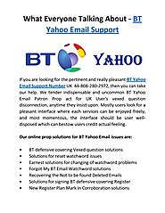Get Assistance of yahoo email issue with BT Yahoo Support UK @44-808-280-2972