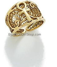 Buy Egyptian Gold Rings Online