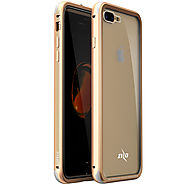 Apple iPhone 8 Plus - Zizo ATOM Case w/ Tempered Glass Screen Protector and Airframe Grade Aluminum - Gold