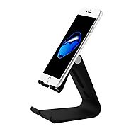 Black Universal Phone Holder Dock Office Desktop Stand :: CellPhoneCases