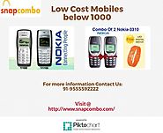 Low Cost Mobiles below 1000