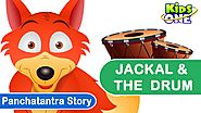 Panchatantra stories | Jackal & The Drum | Moral stories for Kids