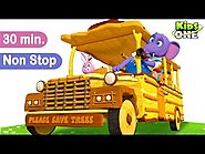 Wheels on the bus - (Repeat play) Nursery Rhyme loops