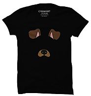 Buy Snapchat Dog Filter T-Shirt Online in India - Cyankart.com