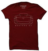 Mustang GT T-Shirt - Cyankart.com