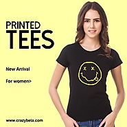 Women Printed T Shirt Online- Fascinating and Artistic Casual Staples for Females
