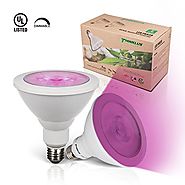 Thinklux GrowLED PAR38 - LED Grow Light Bulb for Garden, Hydroponic, and Greenhouse - 16.5 Watts, 90 Watt Equal, Red/...