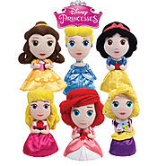 Disney Princess Plush Dolls Rapunzel Belle Cinderella Ariel Aurora Snow White