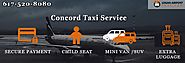 Concord Taxi Service Concord MA to Logan Airport