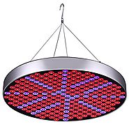 50W LED Plant Grow Lights , Shengsite UFO 250 LEDs Indoor Plants Growing Light Bulbs with Red Blue Spectrum Hydroponi...