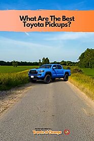 What Are The Best Toyota Pickups? | Toyota of Orange