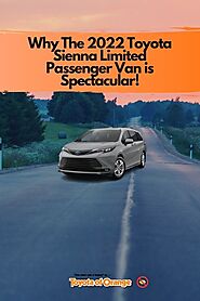 Find Out Why The 2022 Toyota Sienna Limited Passenger Van is Spectacular! | Toyota of Orange