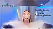 Surprising Benefits of Having Cryotherapy Treatment