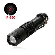 IR Torch 3 Watt 850NM Infrared Light Night Vision Flashlight Torch - Infrared Light is Invisible to Human Eyes - To b...
