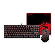 Gaming Keyboard and Mouse, Mouse Pad Combo, Backlit Gaming Mouse, LED Backlit Mechanical Gaming Keyboard, XL Gaming M...