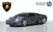 Road Mice Lamborghini Murcielago Wireless Mouse - Gray (HP-11LGMCGXA)