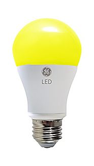 GE Lighting 92140 LED 7-Watt (40-watt replacement) 400-Lumen Outdoor Bug Light Bulb with Medium Base, 1-Pack