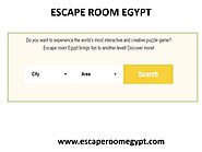 Escape Room Egypt | Fun Places To Go In Cairo