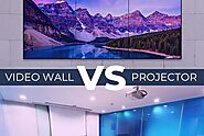 What is the Difference Between Video Wall and Projector?