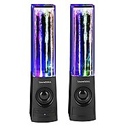 SoundSOUL Bluetooth Dancing Water Speakers LED Speakers Wireless Water Fountain Speakers (Bluetooth4.0, 4 Colored LED...